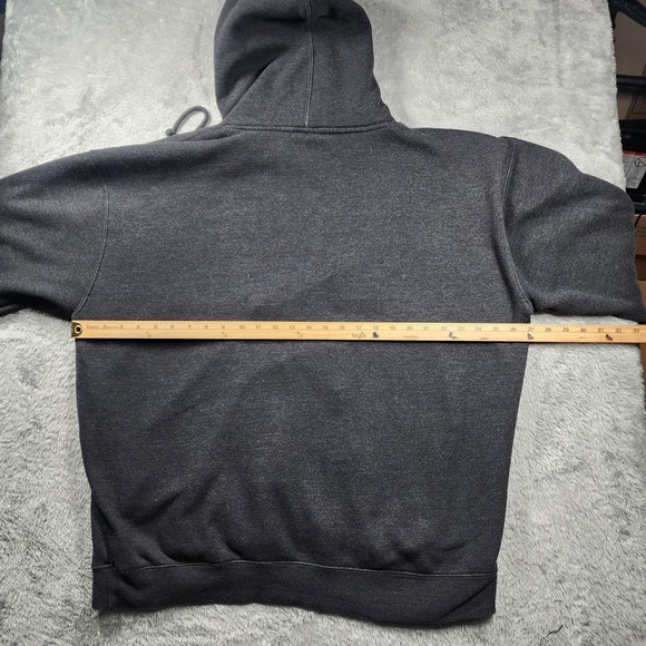 Simms Hoodie Mens 2XL Gray Fishing Products Graphic Pullover Fleece Outdoor - Picture 7 of 10